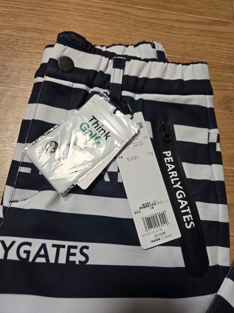 ❣️新品❣️PEARLY GATES トリコット裏起毛 ストレッチ パンツ
