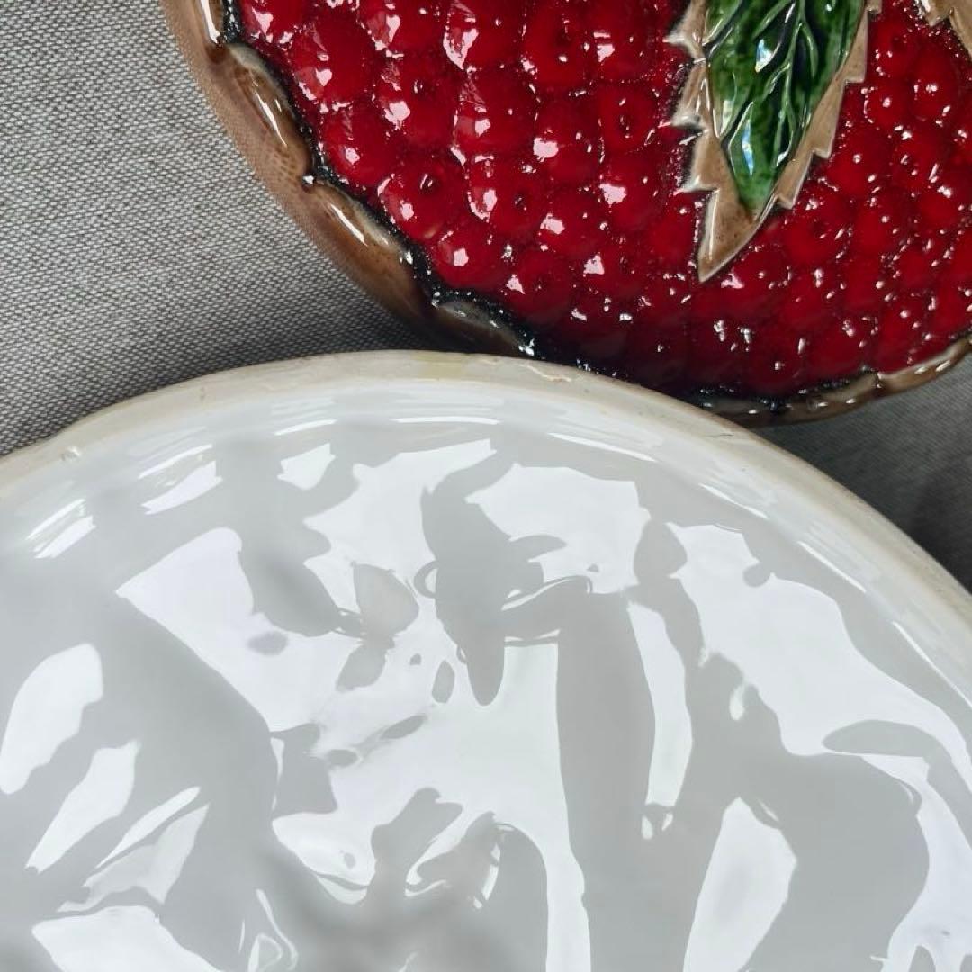 ヴィンテージ　蓋付きパイ皿 Pie Keeps 　蓋2枚　ポルトガル