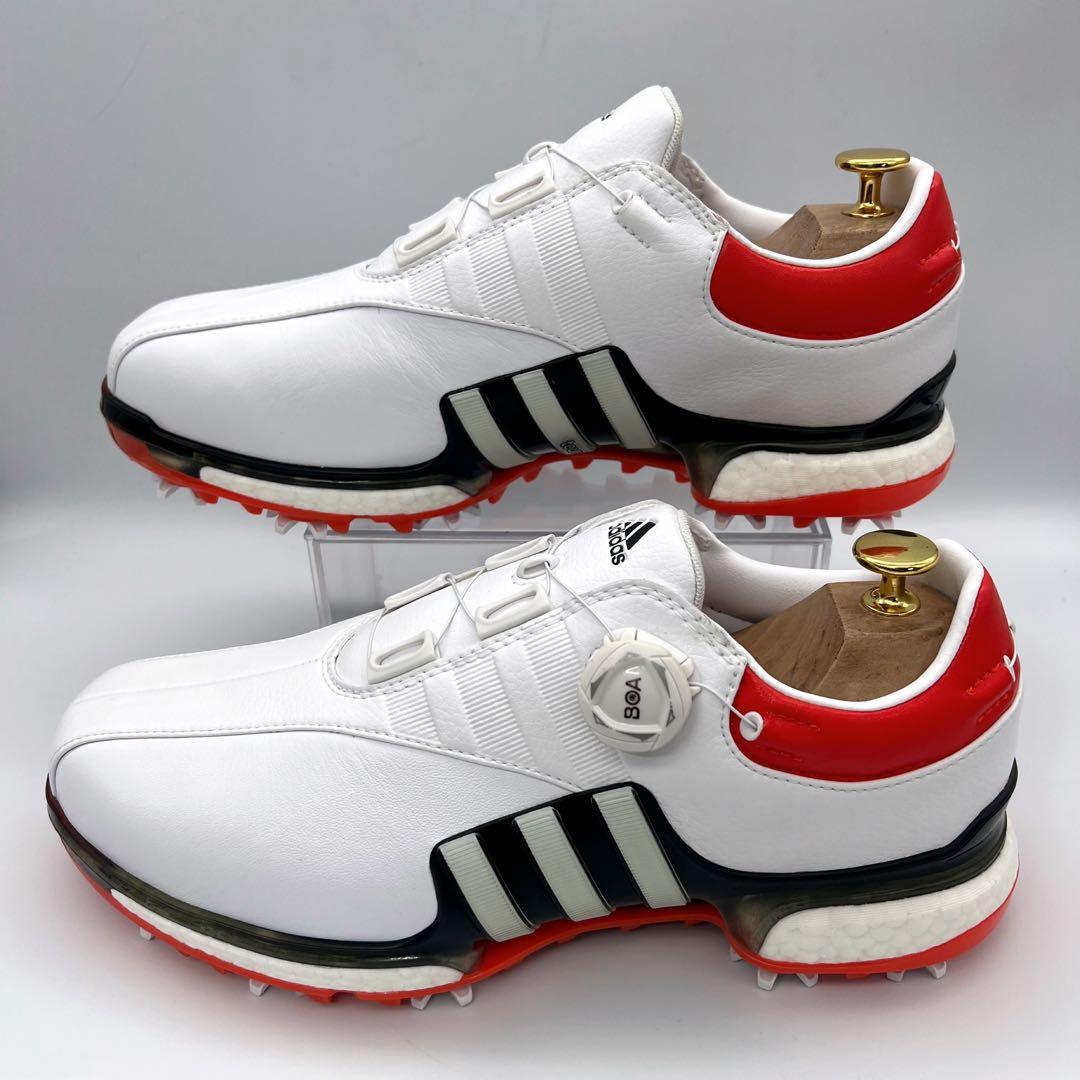 【美品】 アディダス ゴルフシューズ TOUR360 BOA 白 26cm