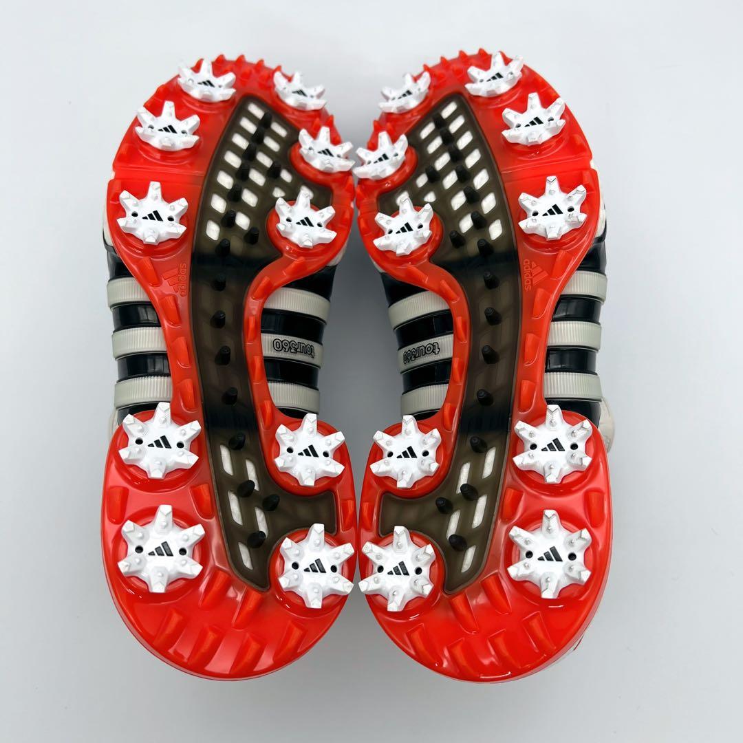 【美品】 アディダス ゴルフシューズ TOUR360 BOA 白 26cm