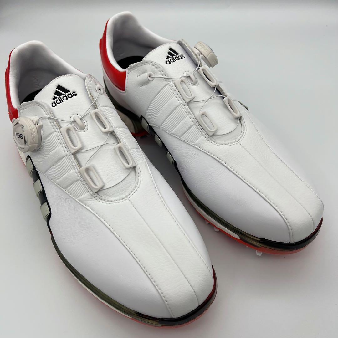 【美品】 アディダス ゴルフシューズ TOUR360 BOA 白 26cm