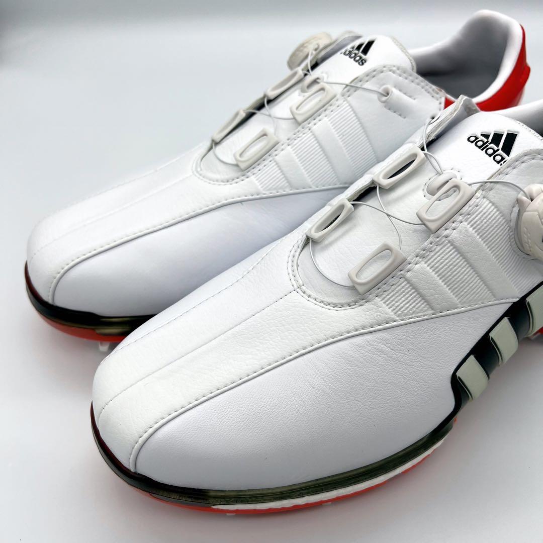 【美品】 アディダス ゴルフシューズ TOUR360 BOA 白 26cm