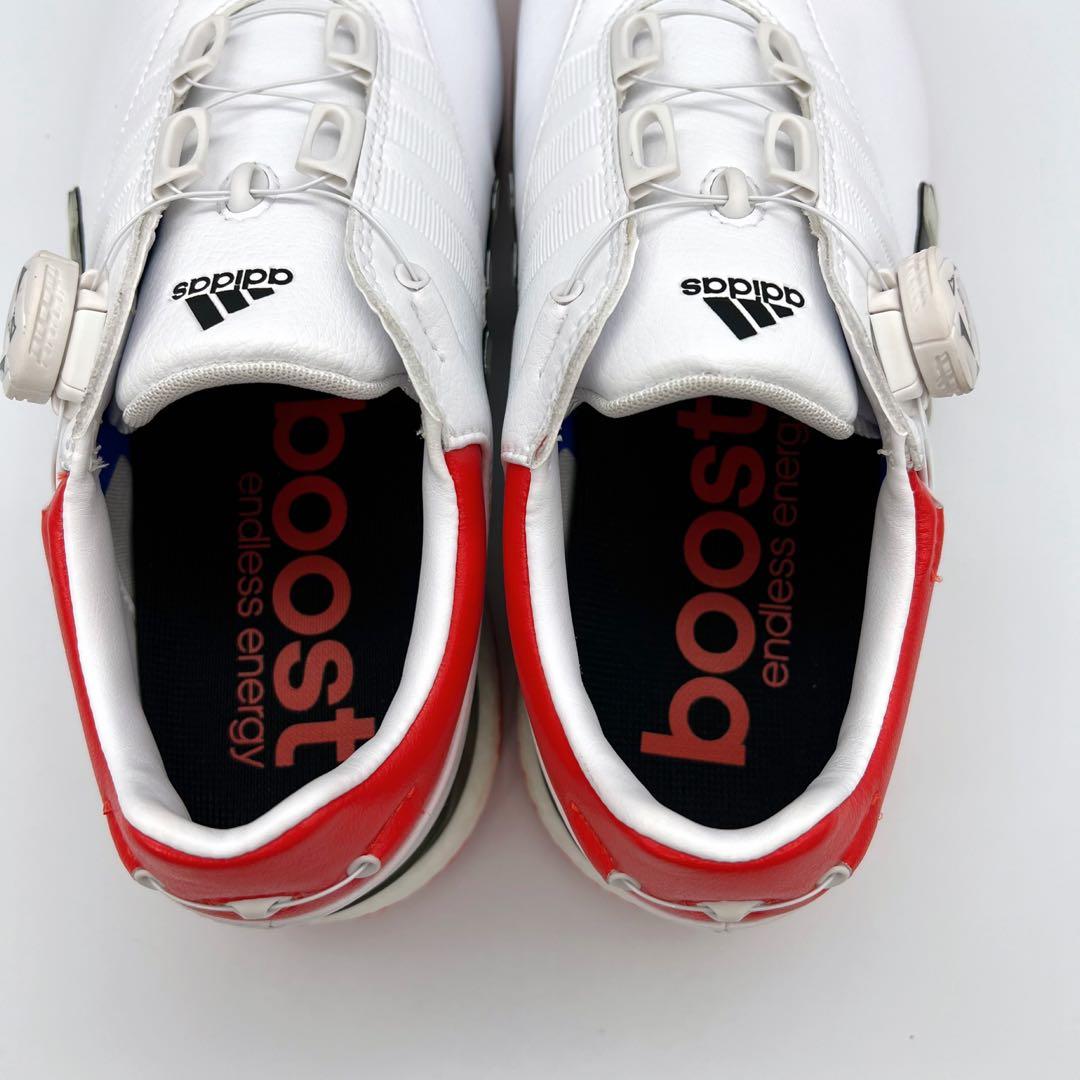 【美品】 アディダス ゴルフシューズ TOUR360 BOA 白 26cm