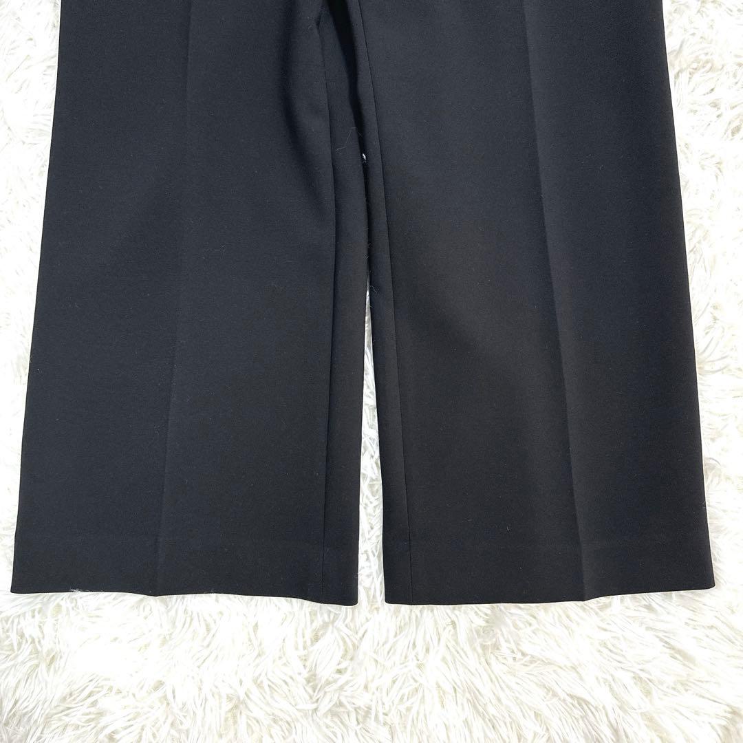 極美品 黒 プラージュ サロペット オケージョン オールインワン ワンピース