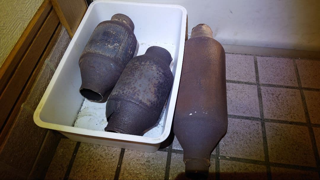 トヨタ系 触媒コンバーター 素材用 カット品