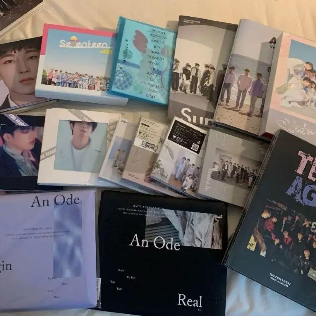 トレカ付きseventeenセブチ　アルバムセット