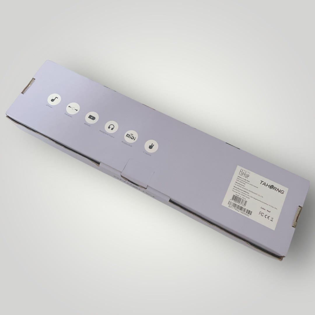 【新品未使用】TAHORNG Elefue エレフエ 電子リコーダー（レッド）