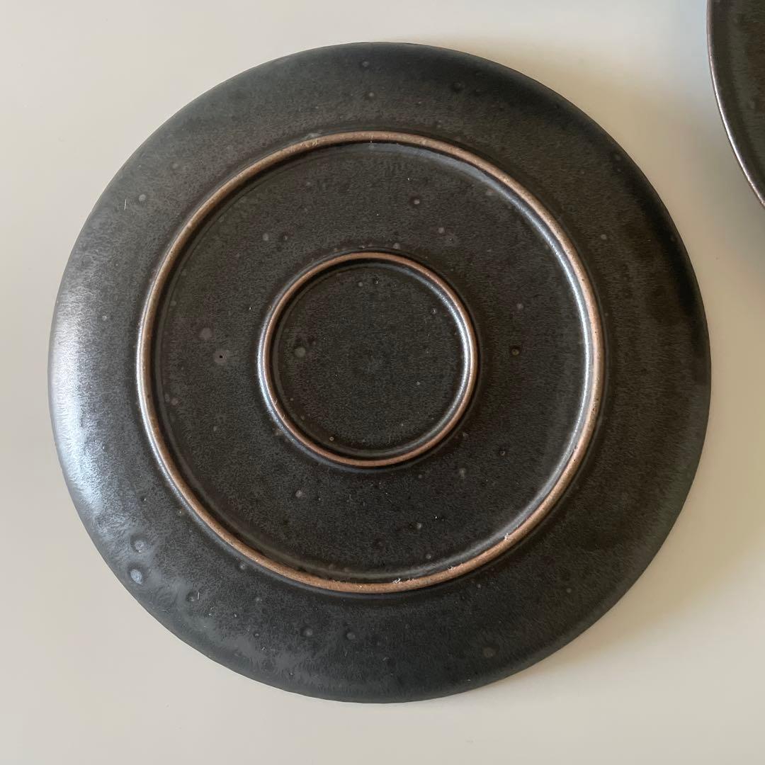 【新品】益子陶器市 作家 プレート 皿 23.5cm 6枚セット