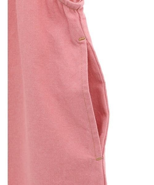 ピンクハウス　ハローキティ　サロペット　ネームワッペン使い