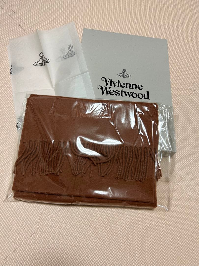 Vivienne Westwood ブラウンマフラー