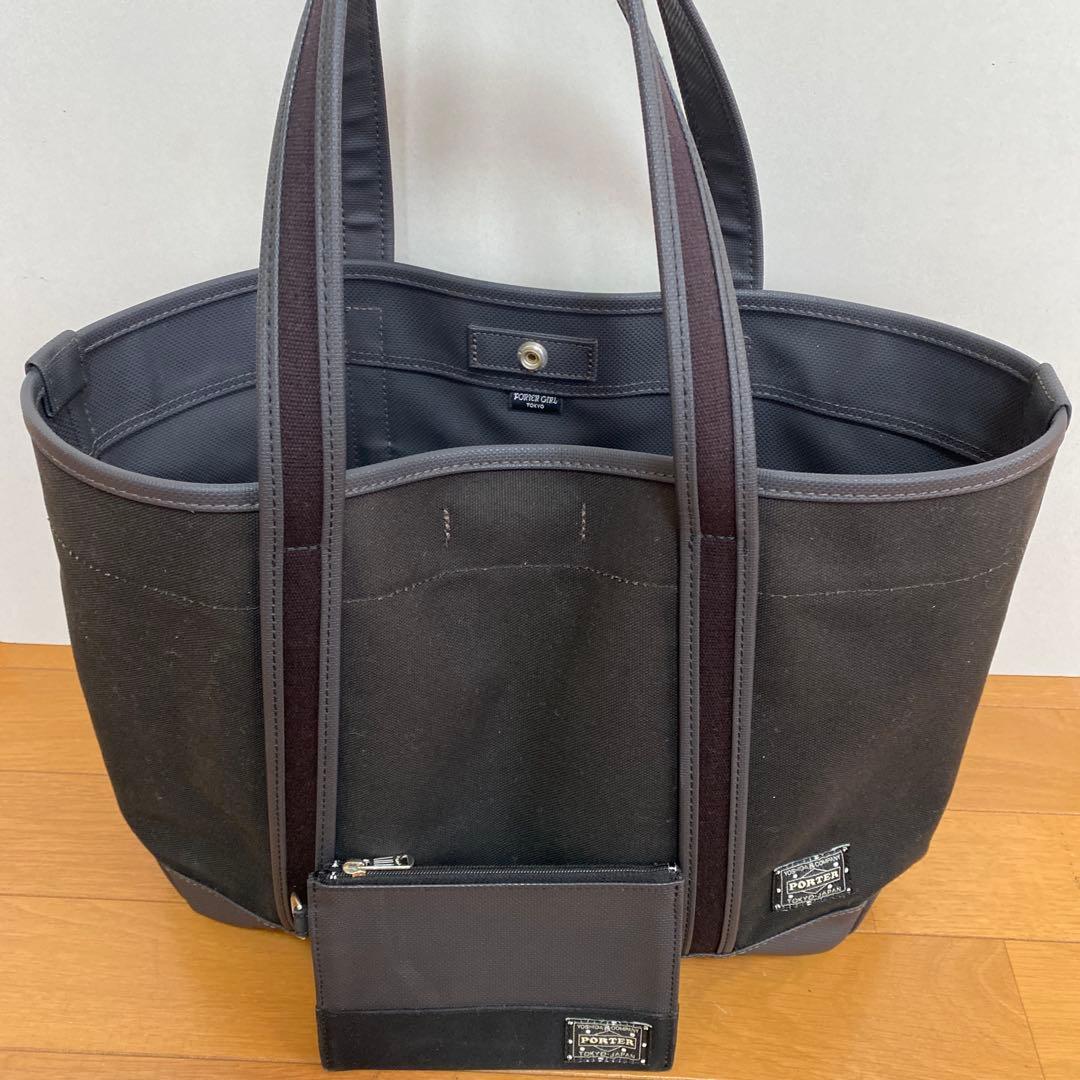 ポーターガール　トートバック　1点 黒　吉田カバン ポータートートバック
