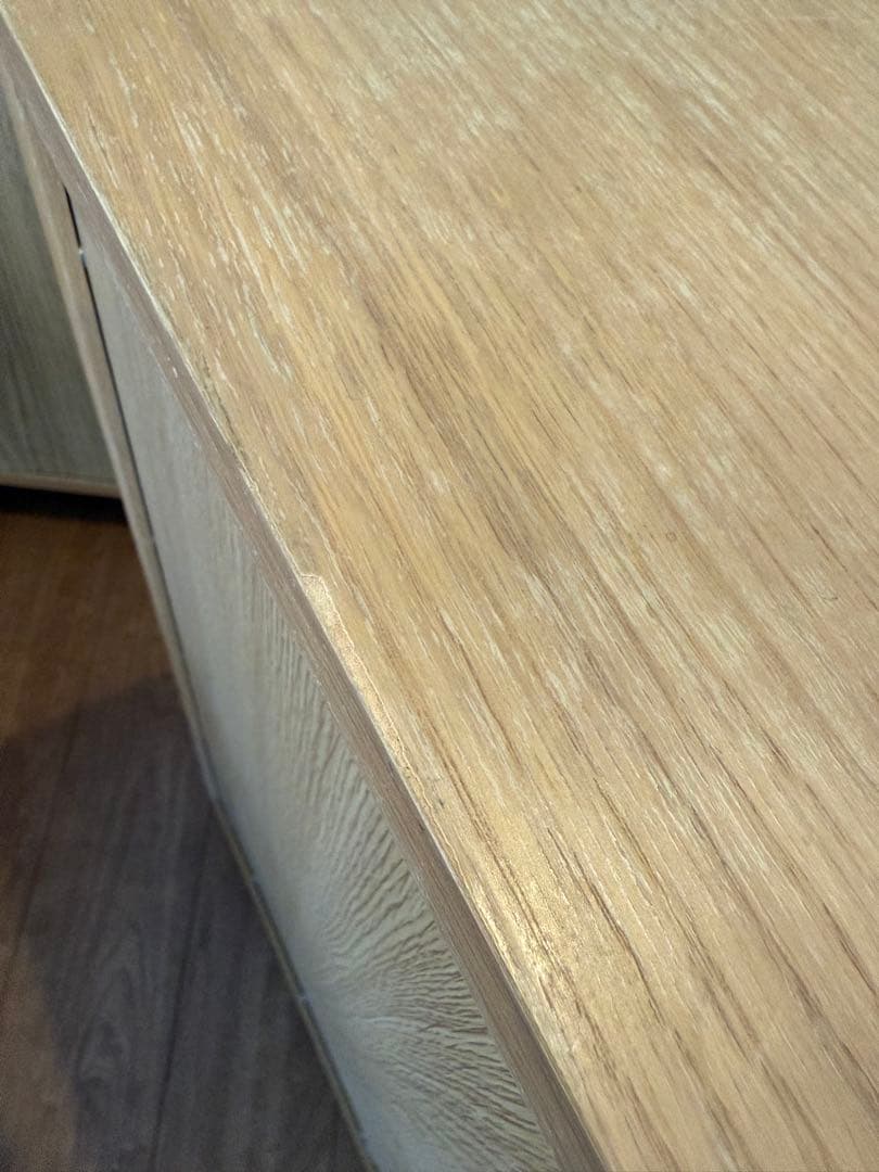 無印良品　チェスト　4段　オーク材　引き出し