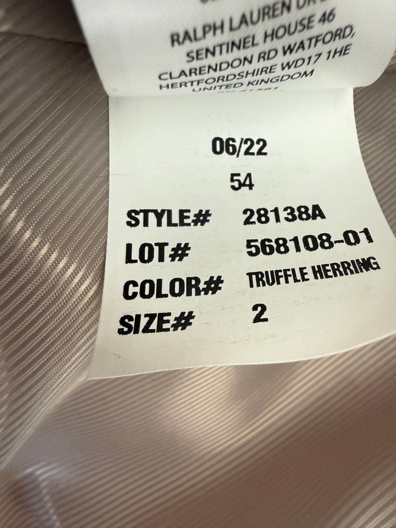 ラルフローレン　ウールコート