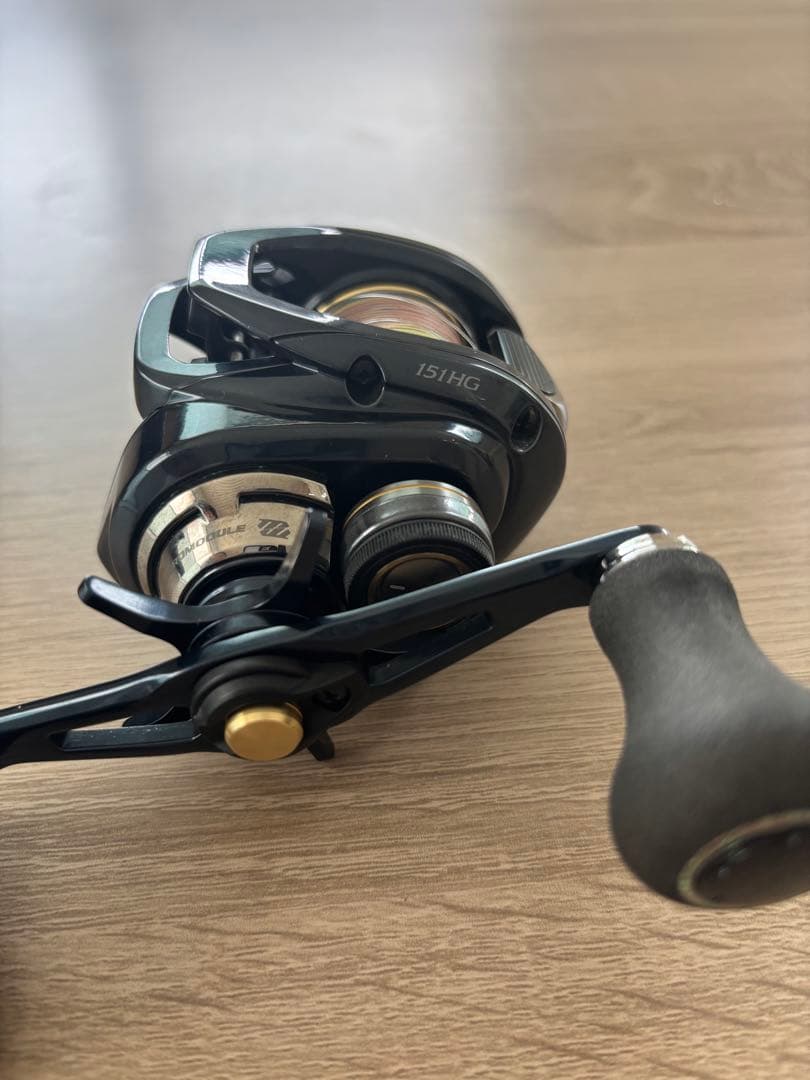シマノ 21 グラップラー 151HG ベイトリール　左巻き