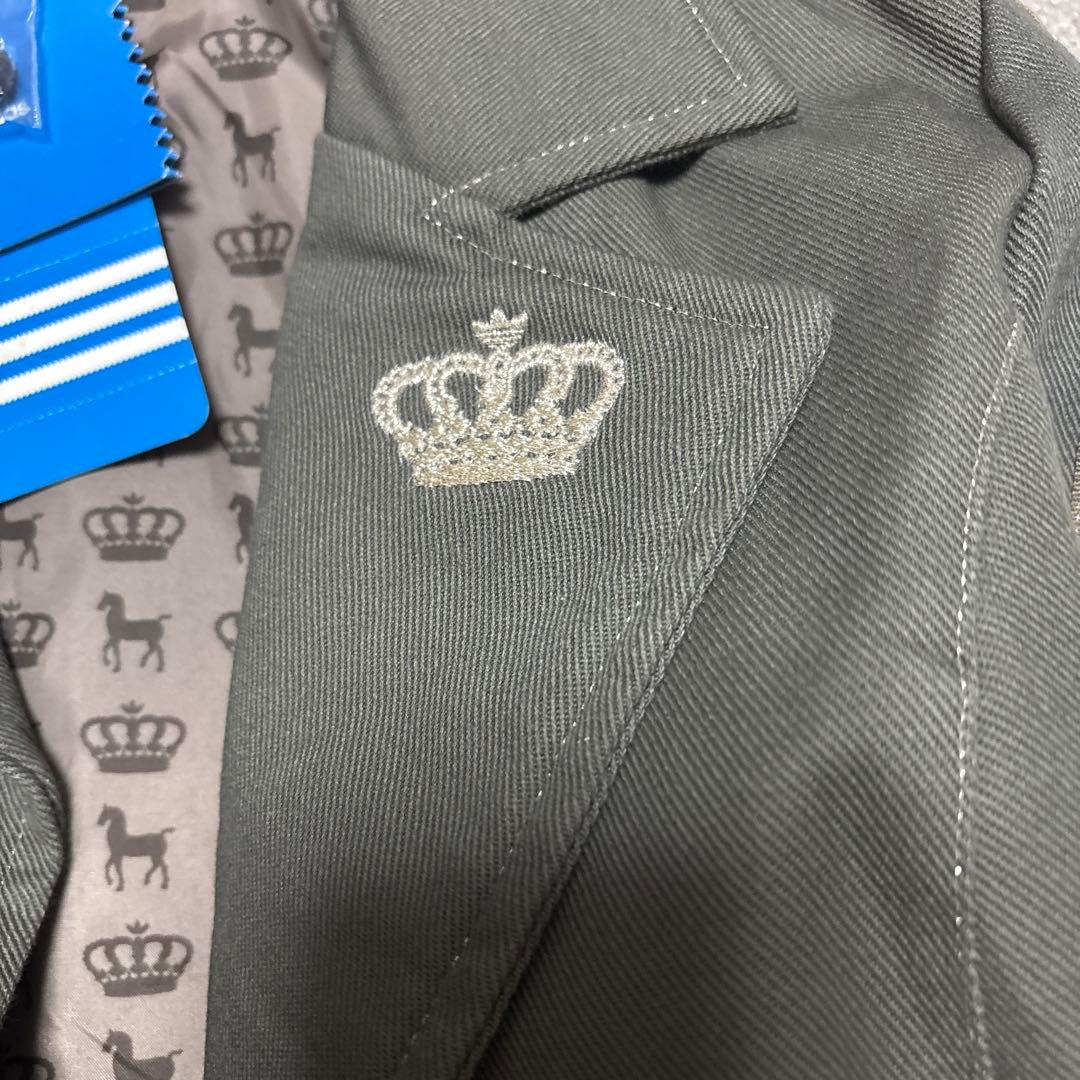 アディダス ミッシーエリオット コラボ テーラードジャケット 裏地総柄 y2k