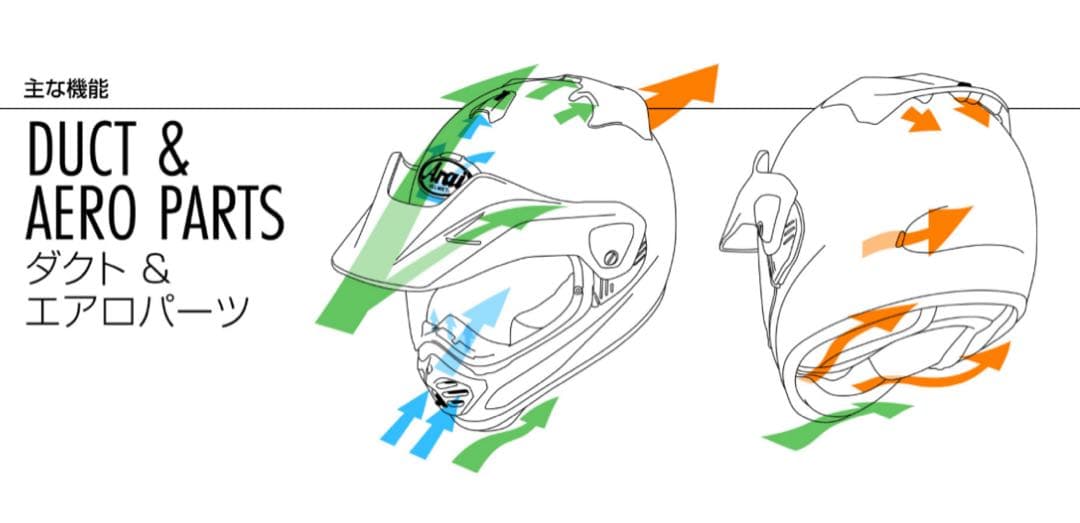 アライ　ヘルメット　ツアークロス５　〈イーグルグレー〉