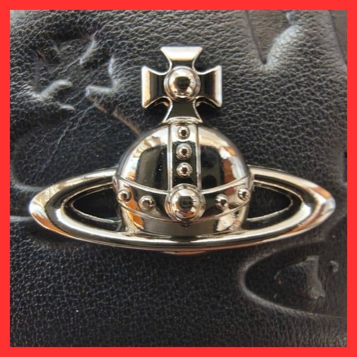 【新品未使用】ヴィヴィアンウエストウッド三つ折り財布　913VW165　ブラック