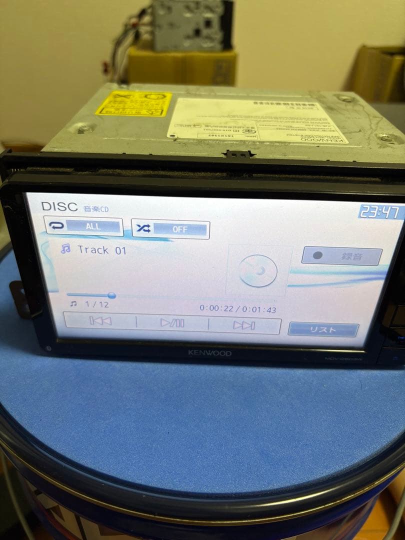 カーナビ KENWOOD MDV-D503W Bluetooth対応