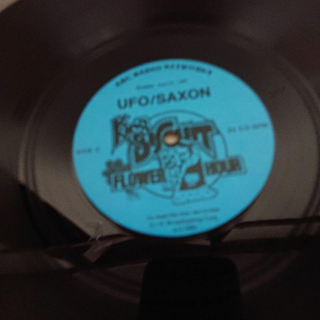 激レア【米放送局用ライブLP】UFO & SAXON/King Biscuit～