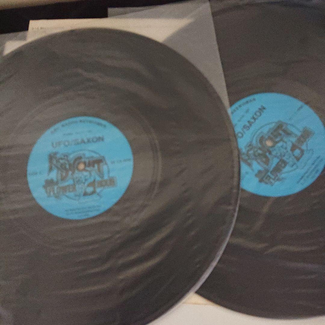 激レア【米放送局用ライブLP】UFO & SAXON/King Biscuit～
