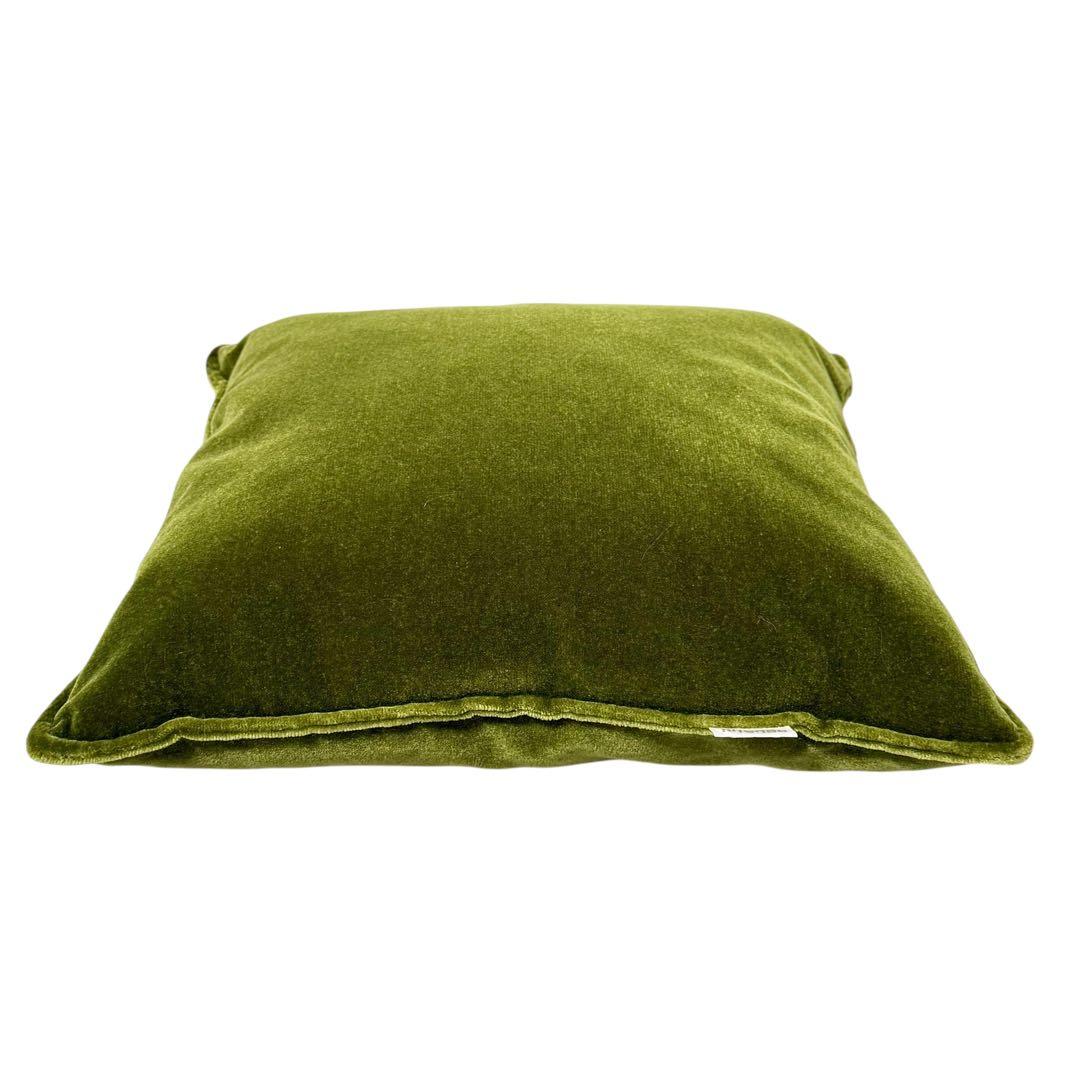 【美品】カリモク60 クッション モケットグリーン