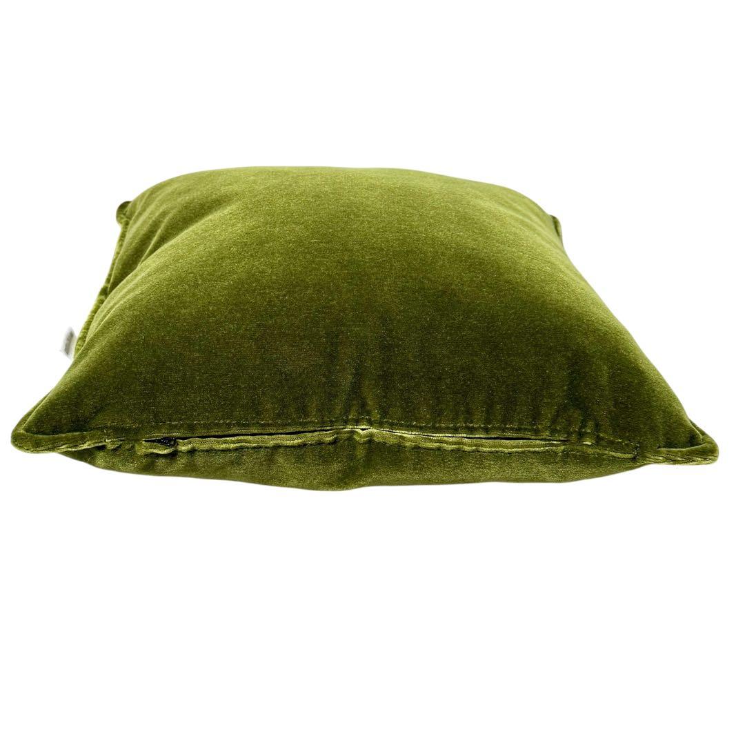 【美品】カリモク60 クッション モケットグリーン