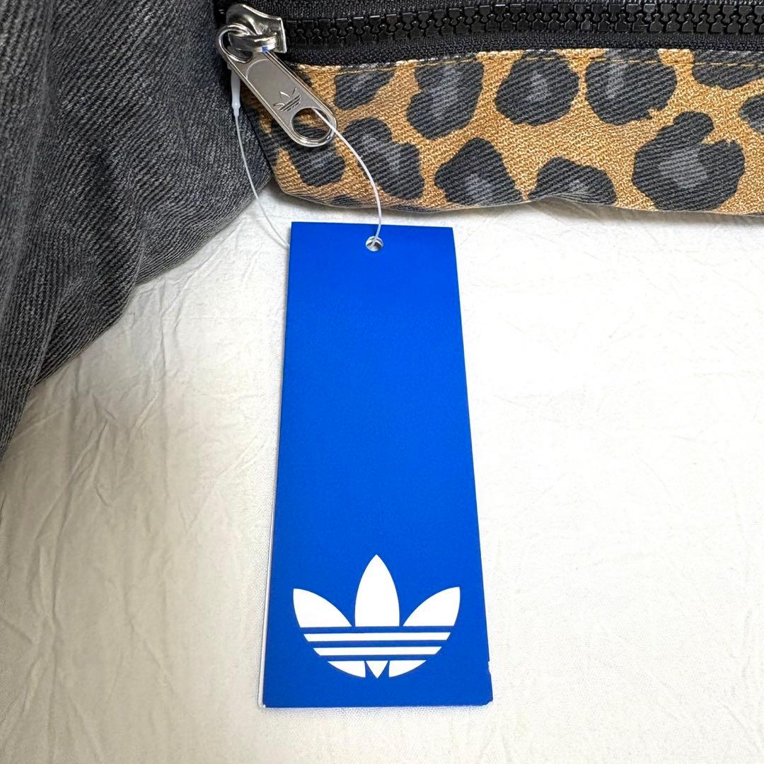 【新品タグ付】アディダスオリジナルス レオパード柄ラージ ショルダーバッグ