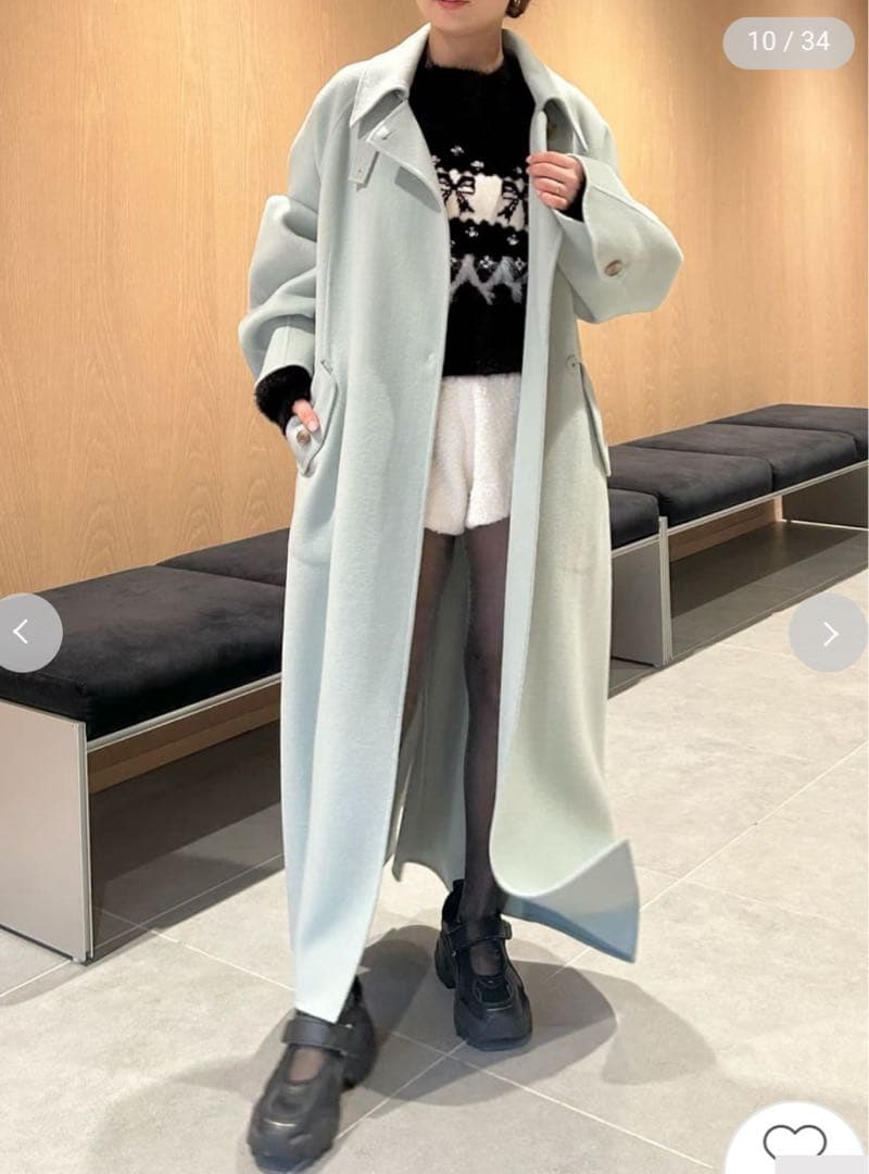 今季新品LILY BROWN（リリー ブラウン）ステンカラーリバーコート