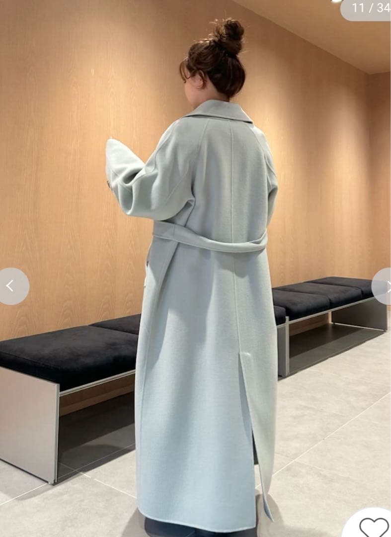 今季新品LILY BROWN（リリー ブラウン）ステンカラーリバーコート