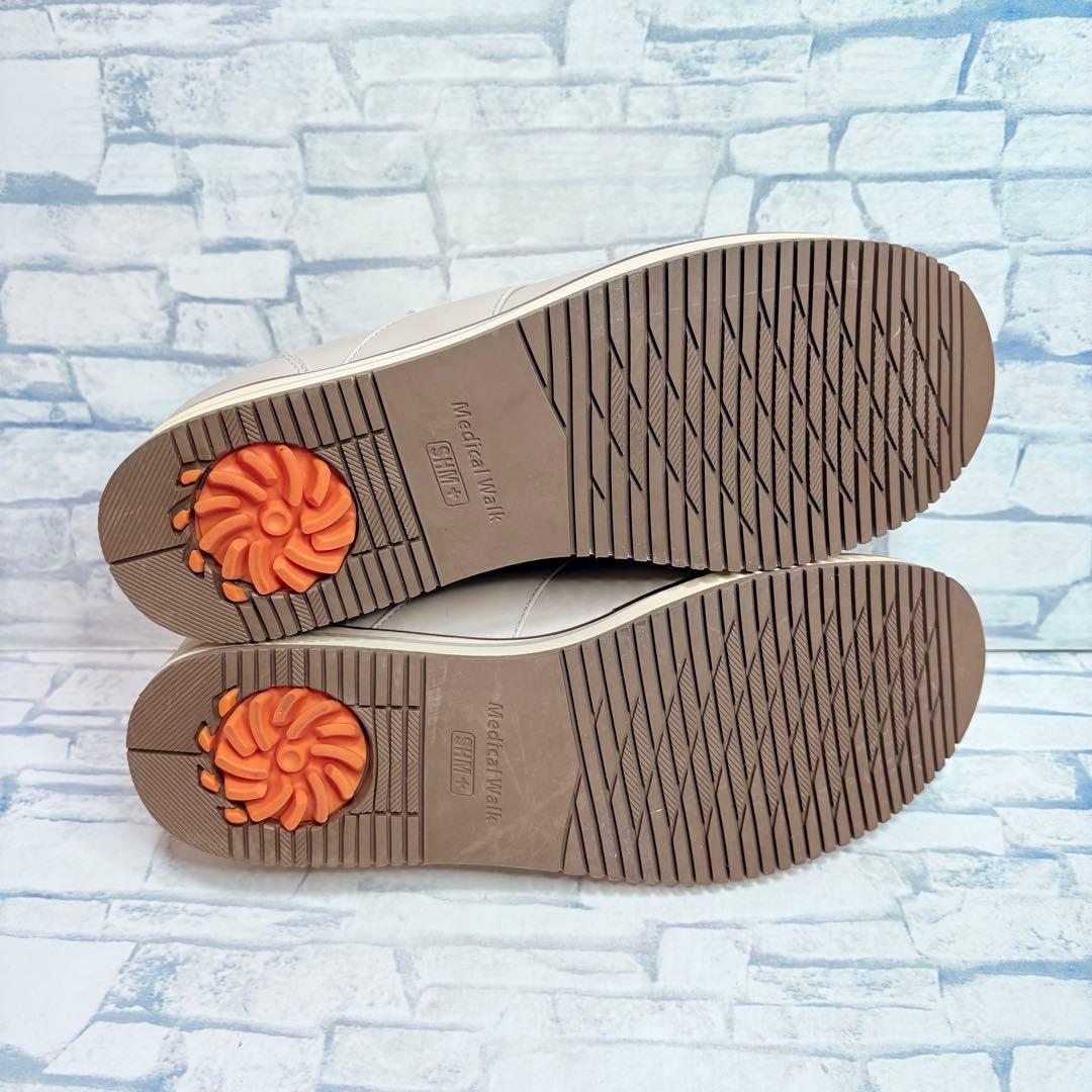 未使用級ですが アサヒメディカルウォーク サイドジップ ウォーキングシューズ