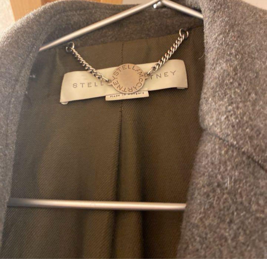 ステラマッカートニーチェスターコート カーキ色