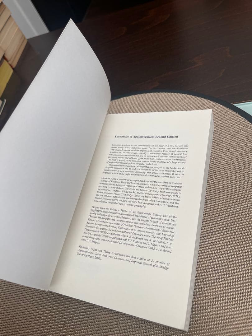 洋書 Economics of Agglomeration