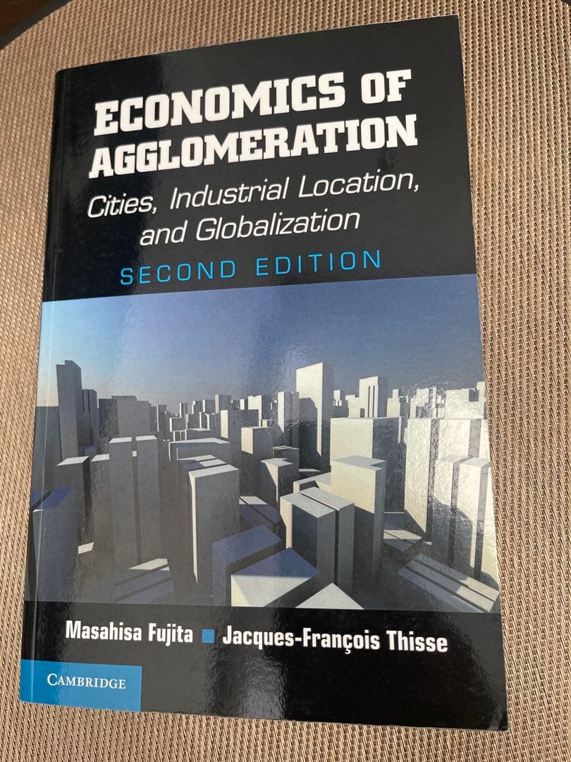 洋書 Economics of Agglomeration