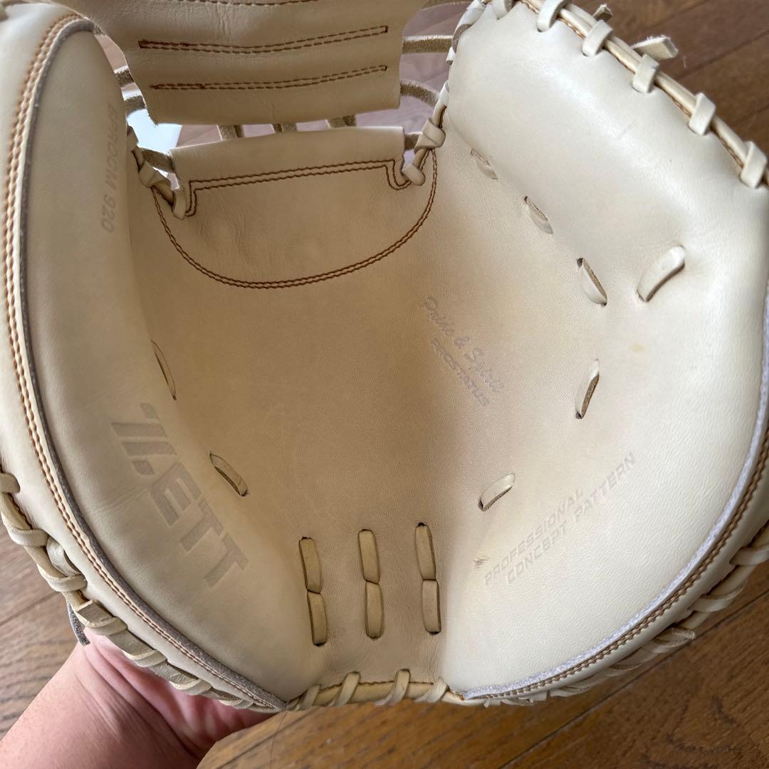 キャッチャーミット　ZETT 硬式用