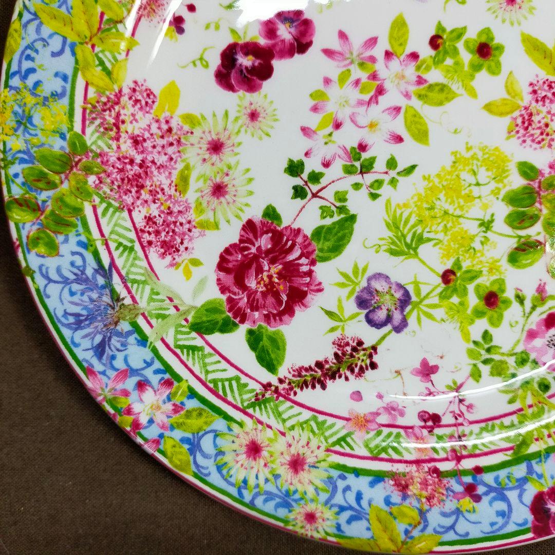 Gien Millefleurs ジアン ミルフルール カナッペプレート ペア！