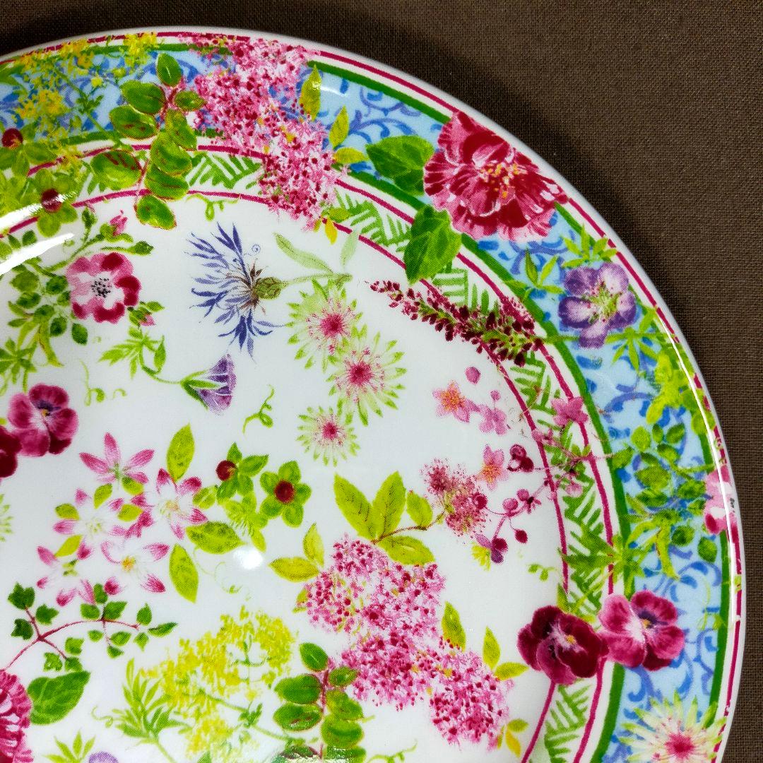 Gien Millefleurs ジアン ミルフルール カナッペプレート ペア！