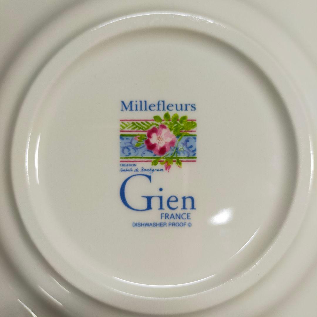 Gien Millefleurs ジアン ミルフルール カナッペプレート ペア！