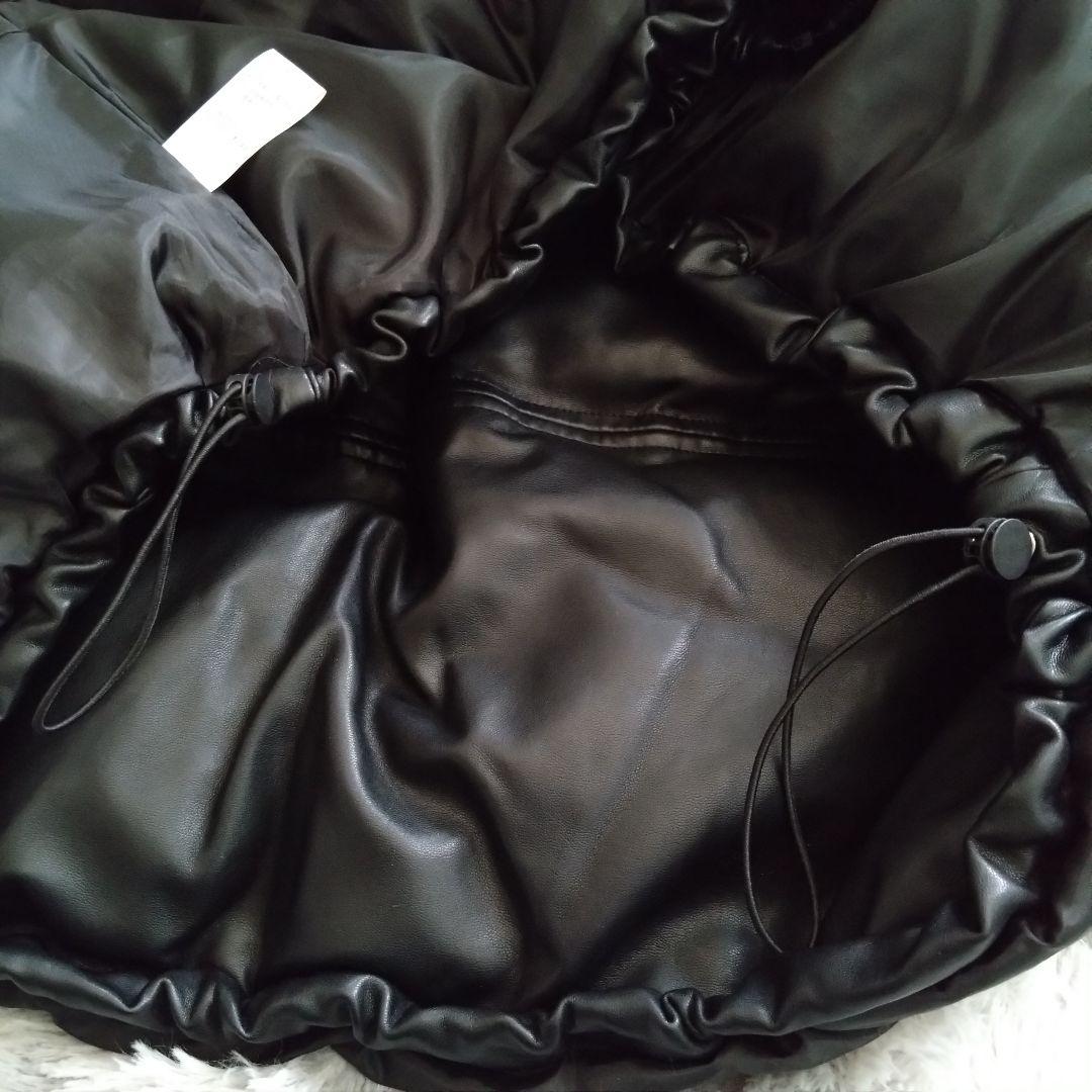 ★chuclla PUレザー サークルダウンベスト chw23a027