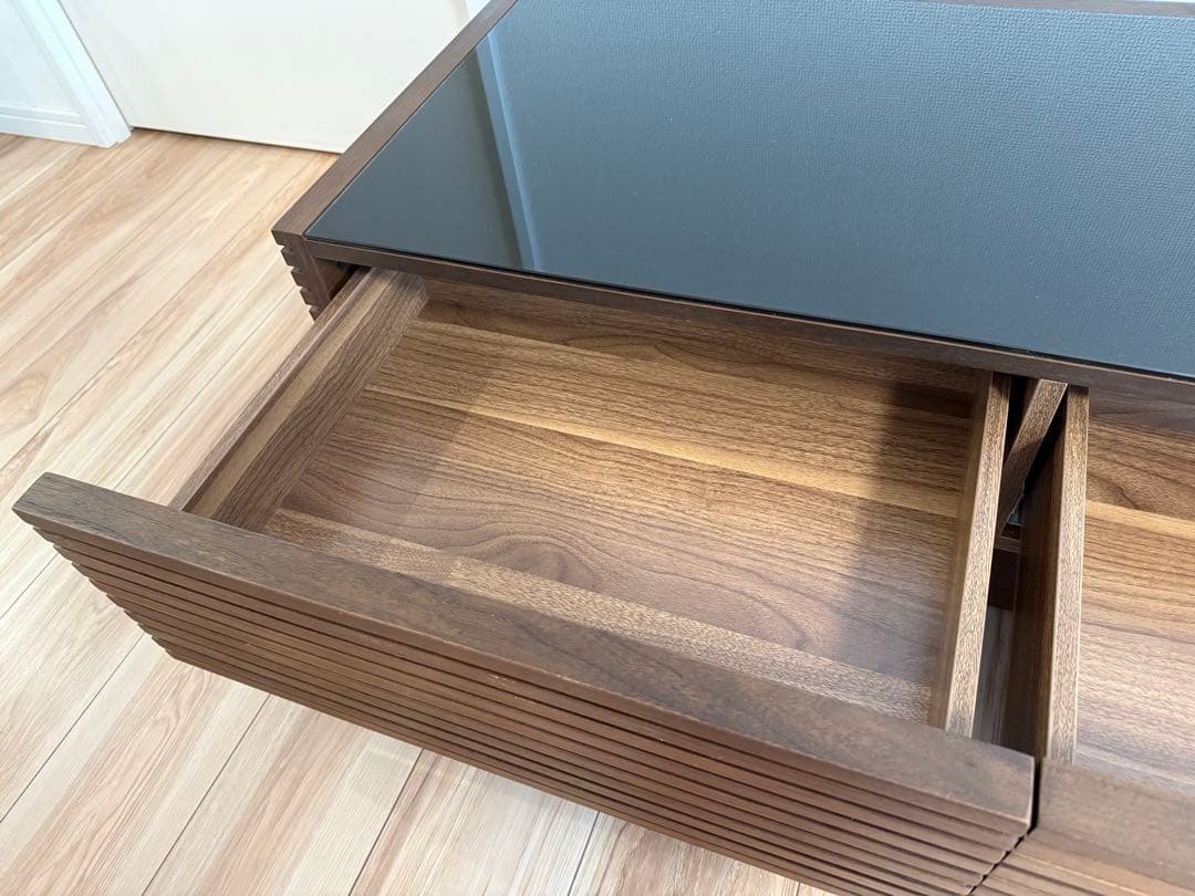 【送料込】収納付きセンターテーブル　アルモニア