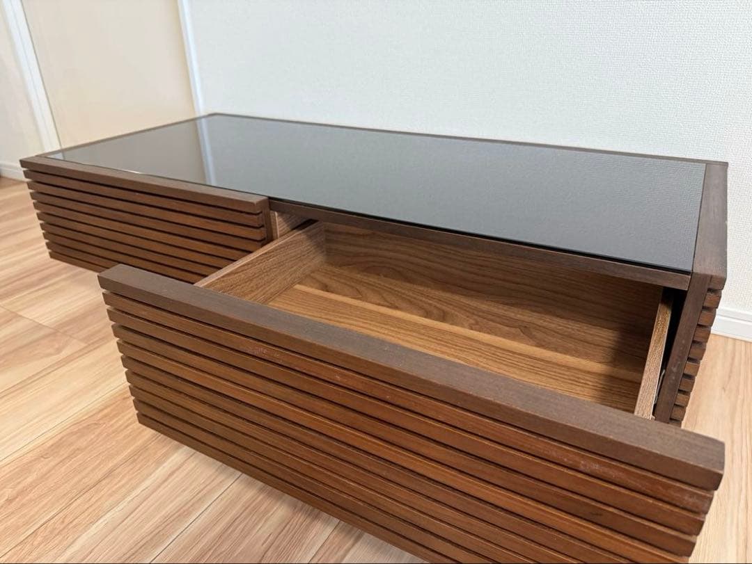 【送料込】収納付きセンターテーブル　アルモニア