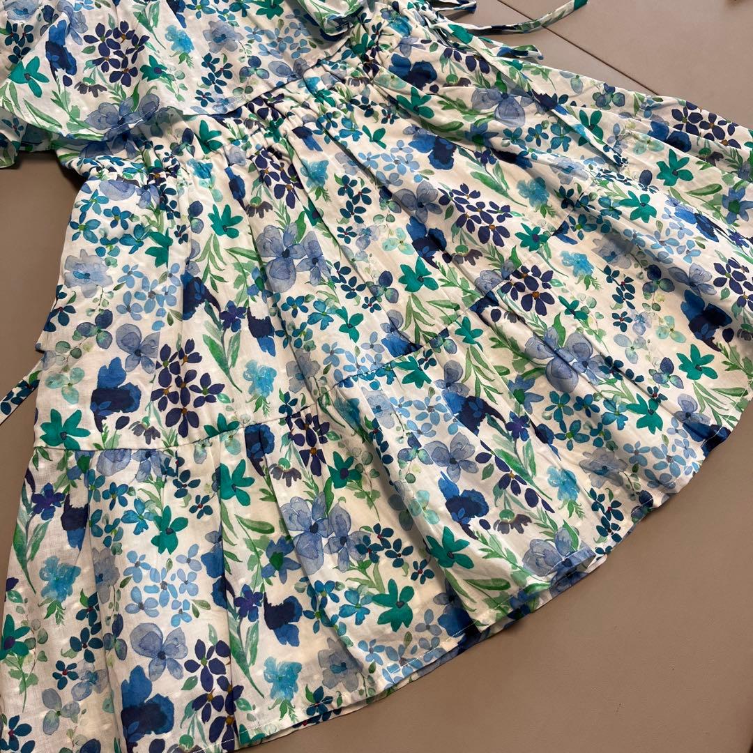 ケイトスペードキッズ　花柄ワンピース　100 cm