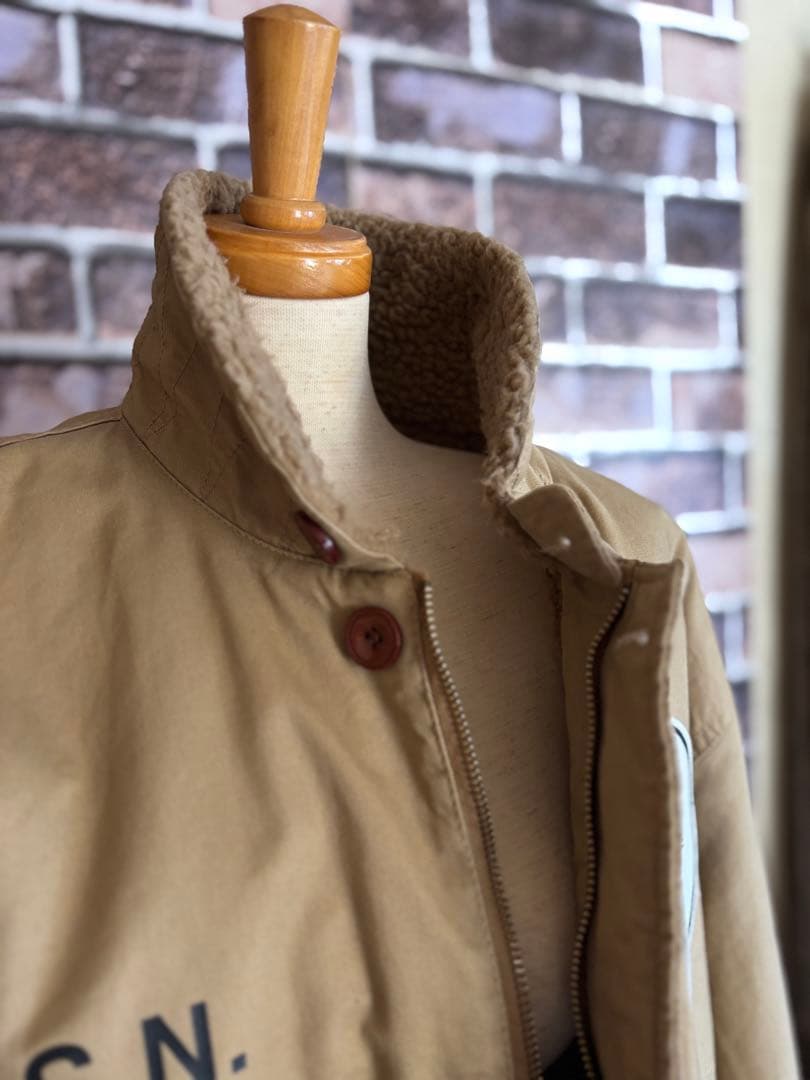 米海軍 U.S.NAVY N-1 デッキジャケット 復刻　N1 フィリックス