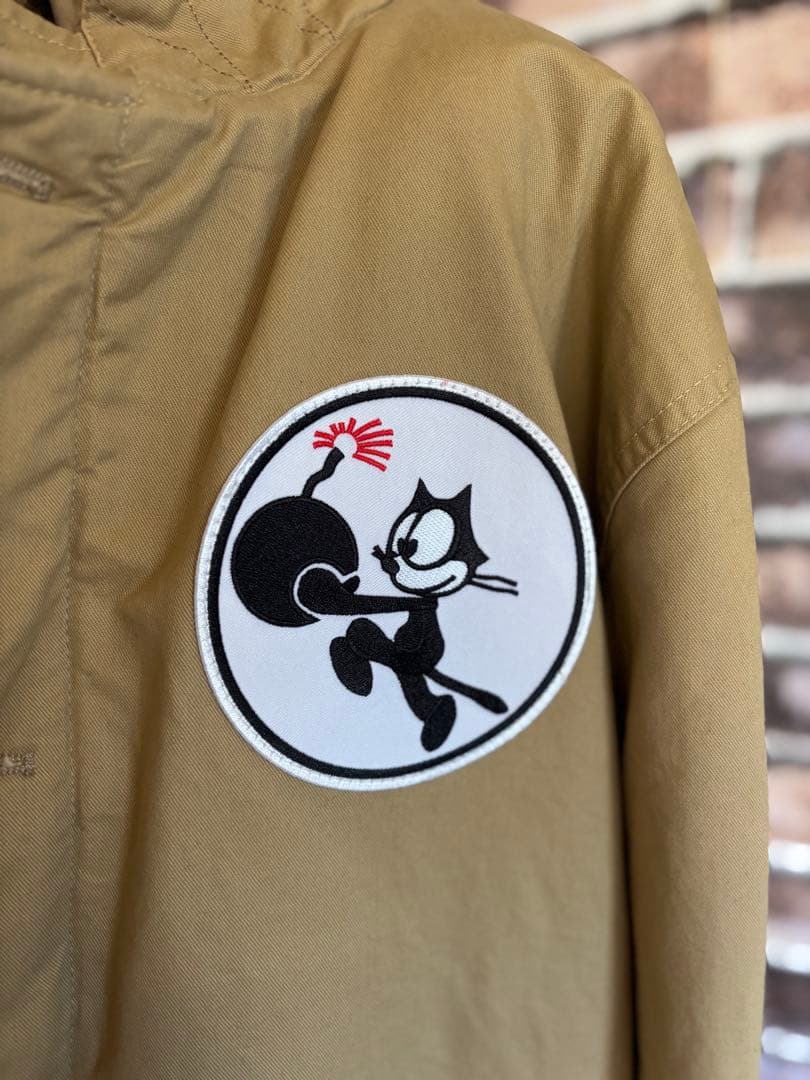 米海軍 U.S.NAVY N-1 デッキジャケット 復刻　N1 フィリックス