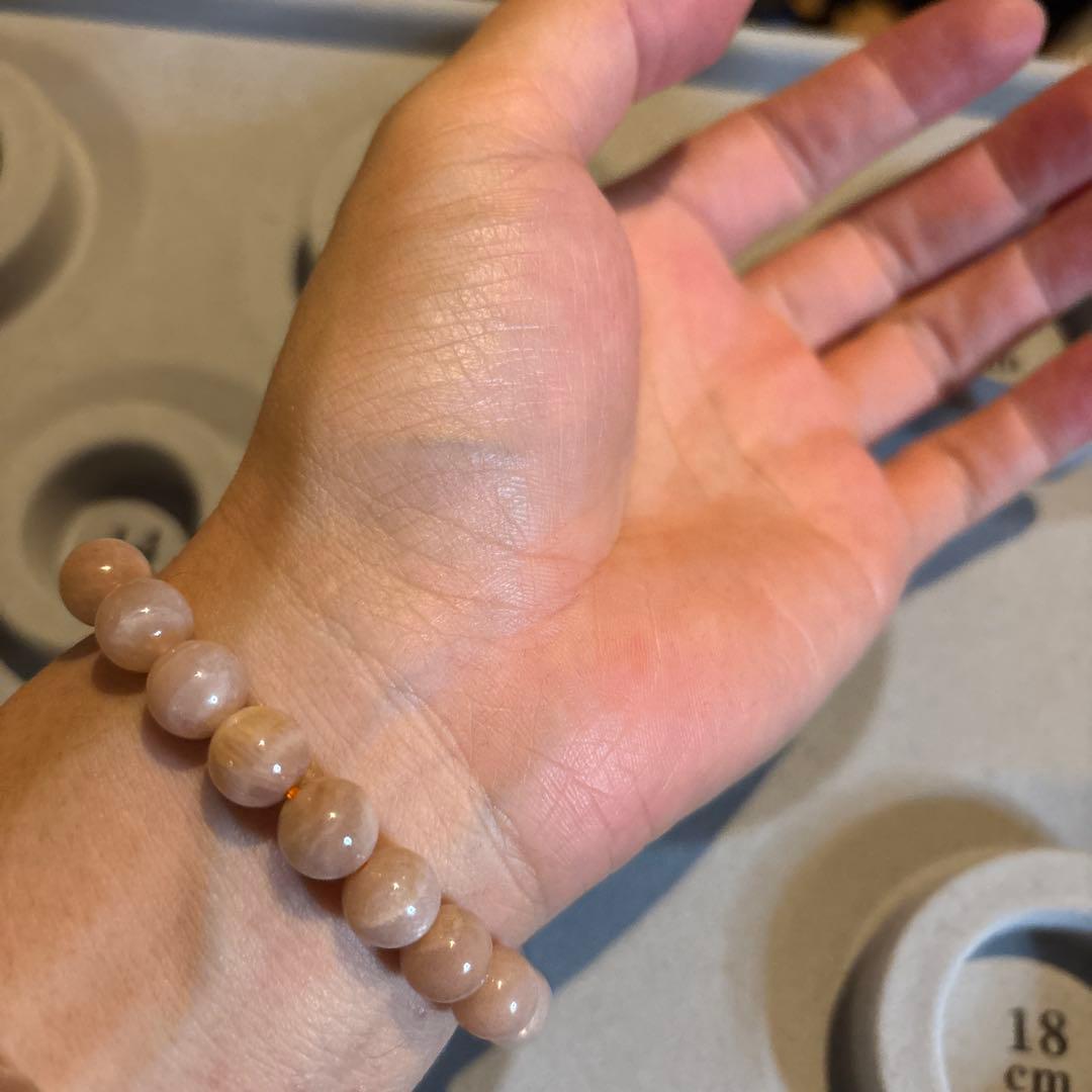 すっごい綺麗なオレンジムーンストーン！綺麗！ズーンとくる！