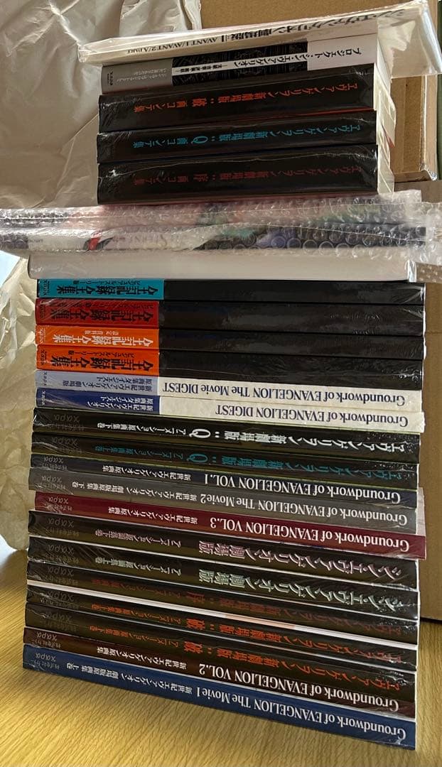 エヴァンゲリオン 原画集 資料集 26点　新品シュリンク付き