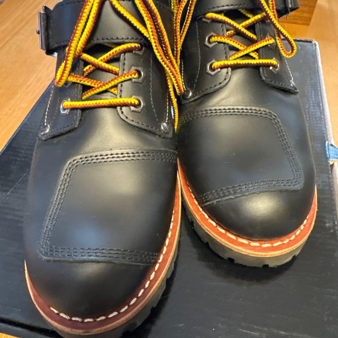 AVIREX アビレックス　バイクブーツ　黒のハイカットブーツ 25.0