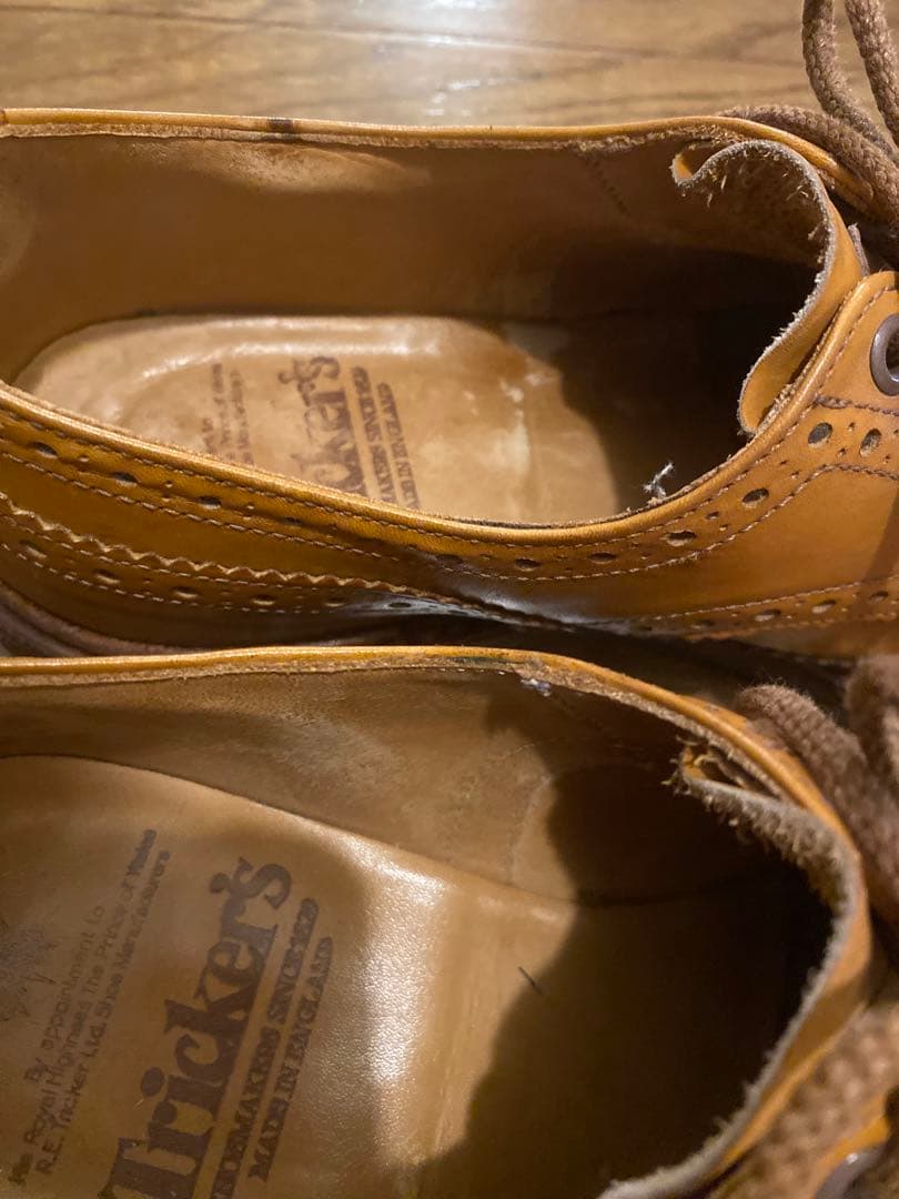 Tricker's バートン UK7 エイコンアンティーク トリッカーズ