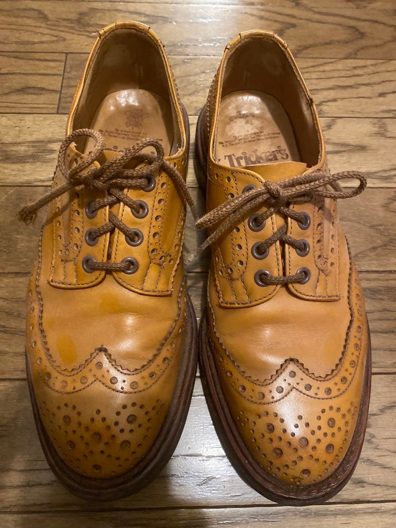Tricker's バートン UK7 エイコンアンティーク トリッカーズ
