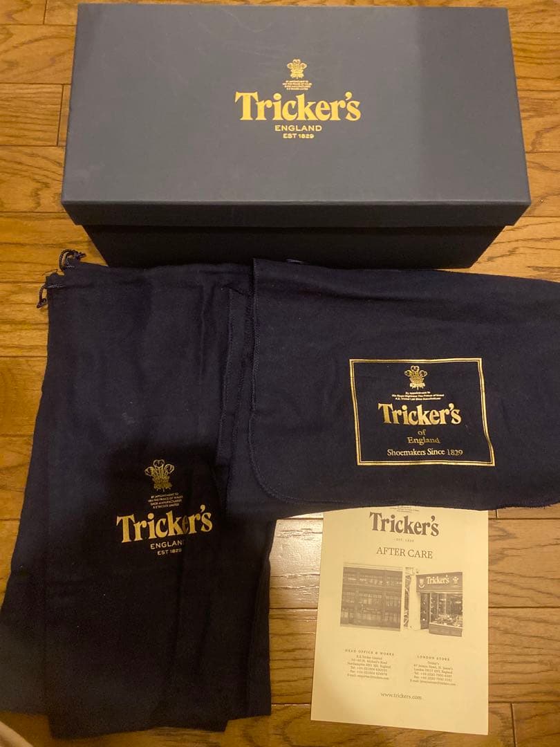 Tricker's バートン UK7 エイコンアンティーク トリッカーズ