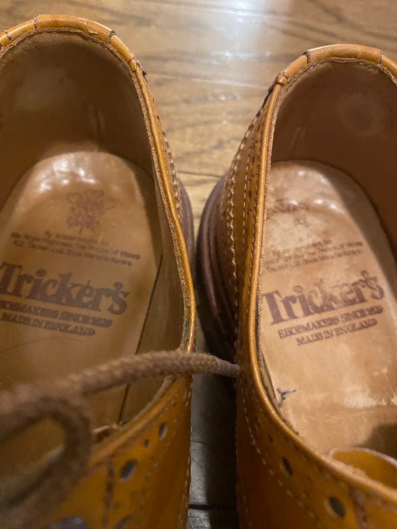 Tricker's バートン UK7 エイコンアンティーク トリッカーズ
